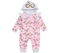 Tuta Con Cappuccio Per Bambine Harry Potter - Felpa In Pile Con Zip Unico