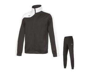 TUTA CON PANTALONE DA UOMO MIZUNO TEAM KOBE KNITTED TRACKSUIT black white