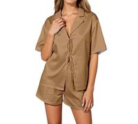 Tuta Corta Estate Eleganti Firmate Lunga Ciniglia Bianchi Celeste Spezzato Dimagrante Conformate Line Maschile Chiffon Stretto Caviglie Strass Satinata Americane Leggins Trendy