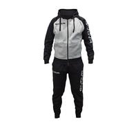 Tuta cotone felpato Givova Super King uomo donna cappuccio sport calcio fitness