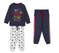 Tuta Cotton Brushed 3 Pezzi Marvel BLU SCURO - 5 Anni | MASCHIO CERDà