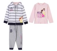 Tuta Cotton Brushed 3 Pezzi Princess GRIGIO - 3 Anni | FEMMINA CERDà