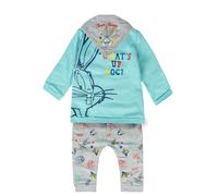 Tuta Cotton Brushed 3 PiÈces Looney Tunes BLU - 3-6 Mesi | UNISEX CERDà