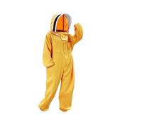 Tuta da apicoltore, 1 set di tute professionali for for uomo e donna, tute complete for coltore con rete di velo da scherma, cappuccio ventilato,Non farti mai pungere(XX-Large)