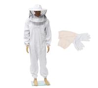 Tuta da apicoltore, Abbigliamento for coltura for tutto il corpo Tuta for coltori professionali Attrezzatura for la protezione anti- Tuta for coltura Cappello a velo di sicurezza,Non farti mai punger