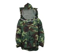 Tuta da apicoltore con cappello, tuta anti-api, colore mimetico