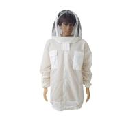 Tuta da Apicoltore, Tuta anti-ape professionale, abbigliamento for coltura traspirante a 3 strati, tuta traspirante for coltura, giacca for coltura ventilata(3XL)