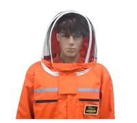 Tuta da Apicoltore, Tuta da coltura ventilata for fattoria e con velo scherma antiape professionale Abbigliamento coltore(XL)
