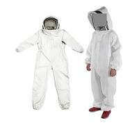 Tuta da Apicoltore, Tuta intera for coltura Abbigliamento professionale for coltura Protezione Giacca for coltura Cappello in velo di sicurezza Attrezzatura for abiti(A 2XL)