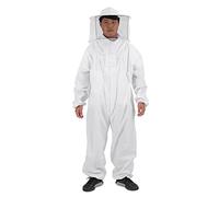 Tuta da apicoltura a corpo intero, attrezzatura protettiva professionale per apicoltura, per apicoltore (XXL) (colore: XL)