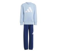 Tuta da Bambini Adidas Lk Big Logo French Terry Jog Azzurro