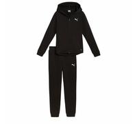 Tuta da Bambini Puma Hooded Sweat Suit Flecce Cl Nero