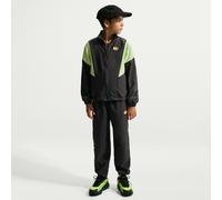 Tuta da calcio Kylian Mbappé in tessuto con zip a tutta lunghezza - Ragazzo/a - Grigio L