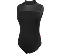 Tuta Da Danza Classica Body da danza classica for donna Body da danza senza maniche Body in nylon Colletto alla coreana Body da ginnastica Body da danza classica for adulti Costumi di danza Body Danza