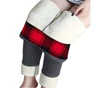 Tuta da donna, leggings casual con stampa a vita alta, pantaloni lunghi al caldo, abbigliamento da donna (grigio scuro XL)