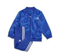 Tuta da ginnastica con stampa bambino adidas Essentials Bleu 18/24 mesi