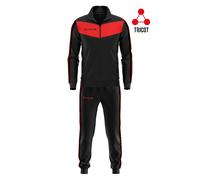 Tuta da ginnastica con strisce Givova Visa Noir 3XL