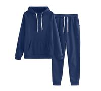 Tuta da ginnastica da donna in velluto, morbida, in Nicki, 2 pezzi, da jogging, in velluto morbido e a coste, con tasca Loungewear da donna, modello resistente agli spruzzi d'acqua, per campeggio, 3