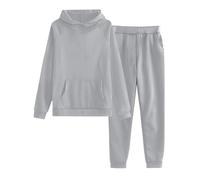 Tuta Da Ginnastica Donna Casual Comode Felpa Con Cappuccio E Pantaloni Elastico Y2k Traspirante Tute Da Ginnastica Palestra Tinta Unita Completi Tute Yoga Con Tasche Ginnastica Completi Due Pezzi