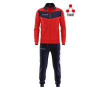 GIVOVA TUTA VISA TRIACETATO ROSSO/BLU Tg. 2XL