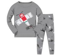 Tuta da Ginnastica per Bambini in Morbido Cotone Costume da Ragazzo Autunno Inverno Primavera Suit Animale Stampa Set di Sudore con Cerniera Completa in Morbido Cotone Bambino 2-7 Anni