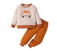 Tuta da Ginnastica per Bambini Set da 2 Pezzi Tuta Felpa in Cotone E Pantaloni Lunghi Sportivi Autunno Inverno Primavera Suit Animale Stampa in Morbido Cotone Abbigliamento Sportivo a Maniche Lunghe