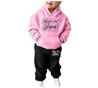 Tuta Da Jogging Per Bambini Felpata Ginnastica Set Di Felpe Ragazzo E Bambine Cordinata Felpa Full Print Pantalone Ragazzi Top Pantaloni Sportswear Multi Color Autunno Inverno Regalo