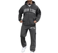 Tuta da Lavoro Cotone Mimetica Militare Invernale Uomo Completa Corta Y2k Hoodie Giacche Sportive Felpa con Zip Senza Cappuccio Men Pelle
