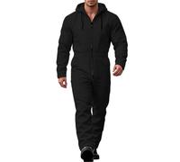 Tuta da lavoro da uomo con cappuccio, maniche lunghe, cerniera intera, resi | Abbigliamento Uomo Giovanile Elegante Leggera Spaccio E Antico Tabacco Indiani Oro Scribano Tendenza Andare