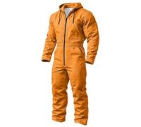Tuta da lavoro da uomo con cappuccio, maniche lunghe, cerniera intera, resi | Abbigliamento Uomo Giovanile Elegante Leggera Spaccio E Antico Tabacco Indiani Oro Scribano Tendenza Andare