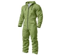 Tuta da lavoro da uomo con cappuccio, maniche lunghe, cerniera intera, resi | Abbigliamento Uomo Giovanile Elegante Leggera Spaccio E Antico Tabacco Indiani Oro Scribano Tendenza Andare