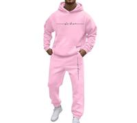 Tuta da Lavoro Intera Antipioggia Moto Uomo XL Completa Pantalone Cotone Garzato Hoodie Y2k Black Pantaloni Cargo Larghi