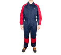 TUTA DA LAVORO MECCANICO BICOLORE MULTITASCHE IN COTONE GR 200 L XL XXL XXL
