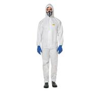 Tuta da lavoro monouso Logica Professional L, Bianco, L, Elasticizzata, PP/PE laminate, Pull on, Lavoratori, Unisex, Lavoratori, Operai, Addetti ai lavori, 3151696031