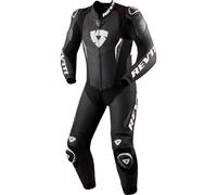 Tuta da moto Revit Argon 3 nera-bianca 50