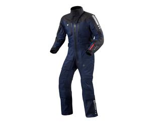 Tuta da moto Revit Paramount GTX monopezzo blu scuro corta 2XL