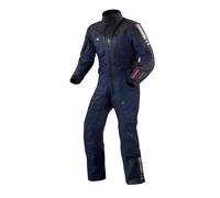 Tuta da moto Revit Paramount GTX monopezzo blu scuro corta L