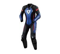 Tuta da motociclista Revit Xena 4 nera e blu per donna 38
