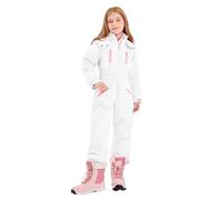 Tuta Da Neve 2 Pezzi Bambini Ragazzi Set Pagliaccetti Bambino E Ragazzo Tute Da Neve Bambino E Ragazzi Tuta Invernale Antivento Suit Sci Bambini Con Zip Set Suit Windbroof Bimbo Da Neve per Bambina