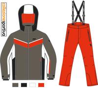 TUTA DA NEVE COMPLETO SCI BAMBINO/BAMBINA ASTROLABIO AST- JU7S-EQE col. aranc