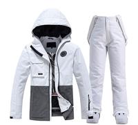 Tuta Da Neve Donna Due Pezzi Tuta Da Sci Donna Due Pezzi Tuta Da Sci Bambina Tuta da Sci Donna Bianca Tuta Snowboard Completo Tuta da Sci Nera Completa Abbigliamento Neve Curvy Intera Completo Sci Ad