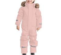 Tuta da Neve Intera per Bambini Tute Da Sci Bambine E Ragazze Tuta Da Sci Per Bambino Unisex Completo Bambino Set Snowsuit Bambini Invernale Antivento E Impermeabile Tute Completo Da Neve Calda