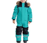 Tuta da Neve Invernale per Bambini, Impermeabile e Calda, per Esterni, Bambini, Ragazzi e Ragazze, A02, Blu Cielo, 12-13 Anni