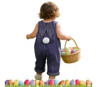 Tuta da ragazza, graziosa, traspirante, morbida, unisex, alla , divertente, per Pasqua, per bambini, per interni ed esterni, casa, viaggi, picnic, campeggio, vacanze, compleanno