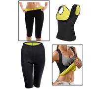 Tuta da sauna da donna Body Shaper Gilet da donna Corsetto in neoprene Top e
