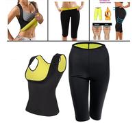 Tuta da sauna da donna Body Shaper Gilet da donna Corsetto in neoprene Top e