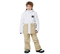 Tuta Da Sci Bambina 2 Pezzi Set Caldo Piumino E Pantaloni Imbottiti Tuta Sci Impermeabili Tute Con Cappuccio Completo Per All'Aperto Antivento Abbigliamento Neve