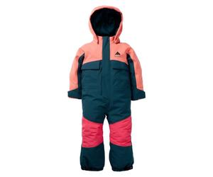 Tuta da sci Burton Toddlers' 2L One Piece (Peach Echo/Deep Emerald) Bambino 4T