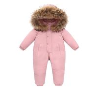 Tuta Da Sci Un Pezzo in Piumino per Bambino 1-6 Anni Ragazzi E Ragazze Inverno Vestito Caldo