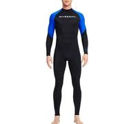 Tuta da surf da uomo, in neoprene, da uomo, per triathlon, per surf, impermeabile, costume da bagno per immersioni, colla in neoprene, pantaloni da nuoto a maniche corte